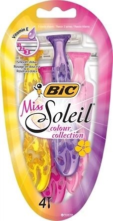 BIC dámská holítka 4ks Miss Soleil - Kosmetika Pro ženy Péče o tělo Holení